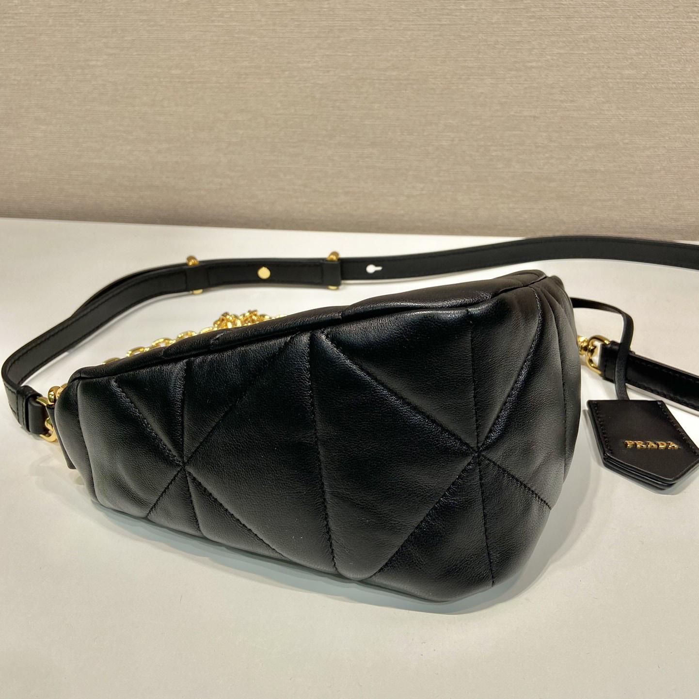 Prada Triangle Leather Bag(26-15-11cm) - FashionPlug