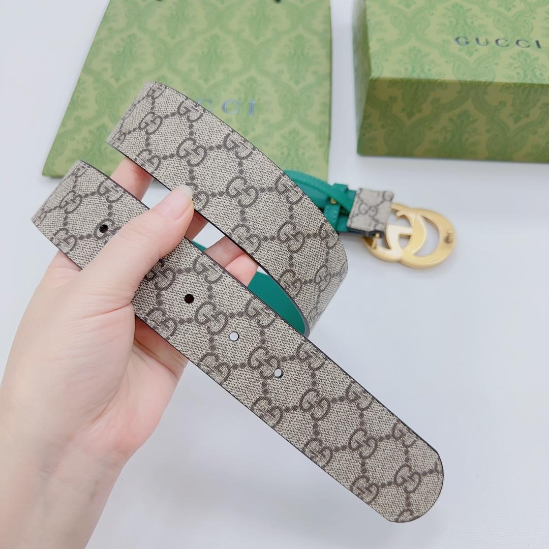 Gucci GG Marmont Reversible Belt - FashionPlug