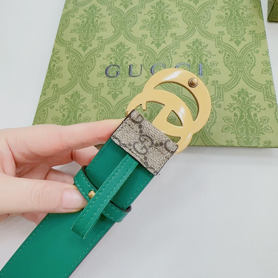 Gucci GG Marmont Reversible Belt - FashionPlug