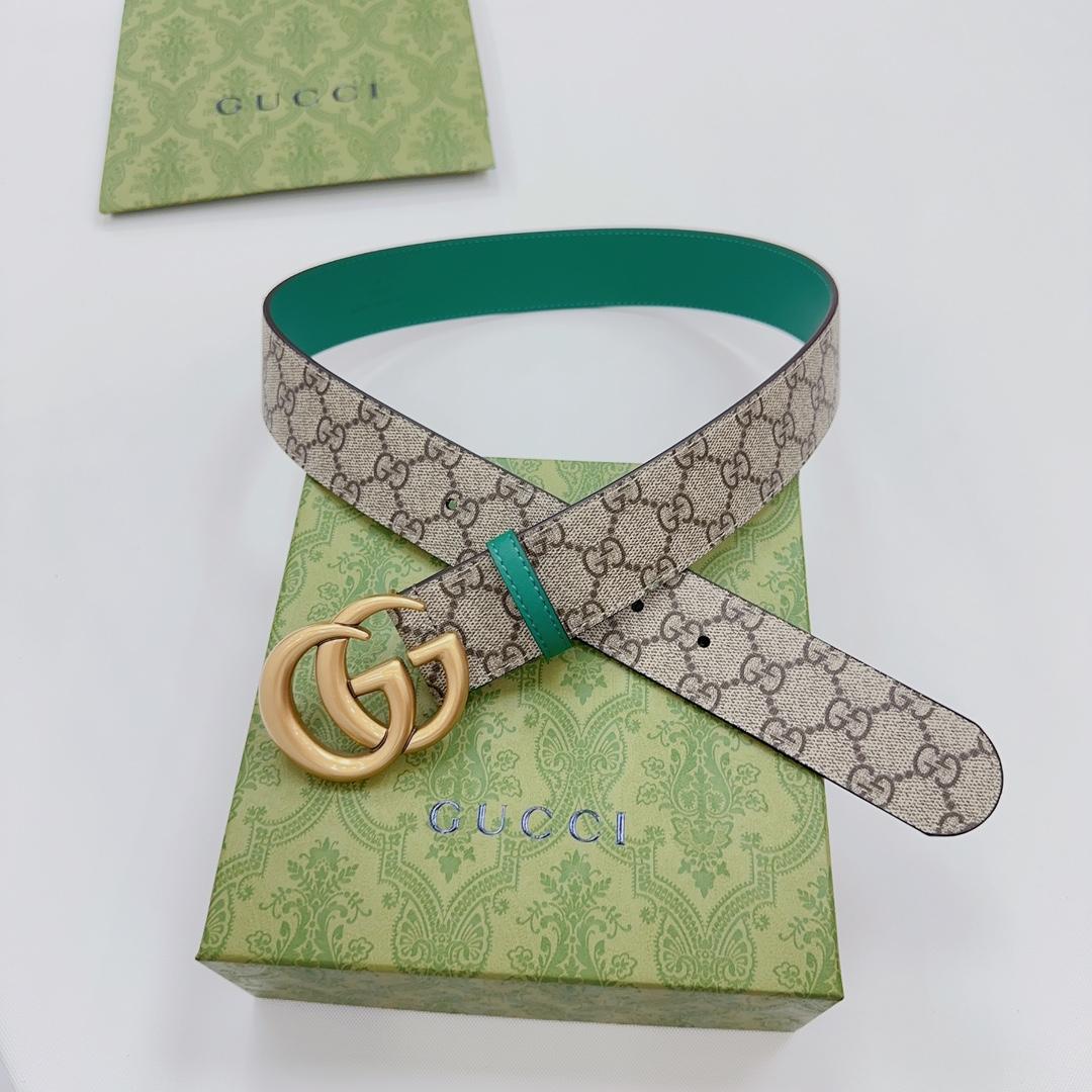 Gucci GG Marmont Reversible Belt - FashionPlug