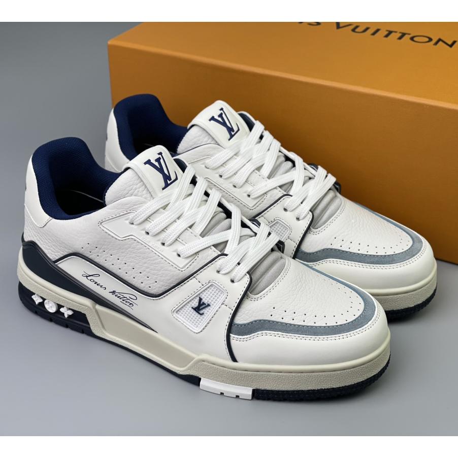 Louis Vuitton Trainer Sneaker (Upon UK Size) - FashionPlug