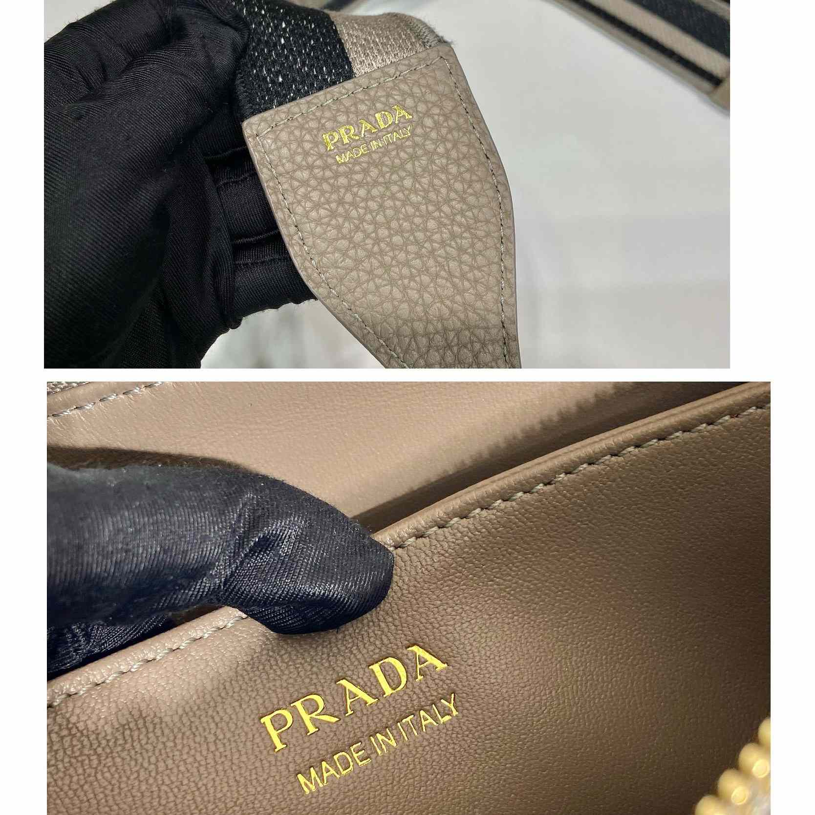 Prada Leather Shoulder Bag - FashionPlug