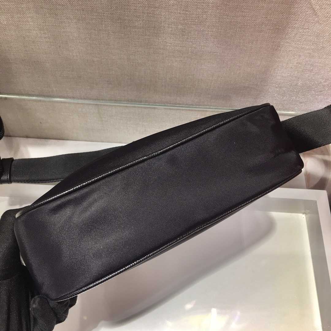 Prada Re-Nylon And Saffiano Leather Shoulder Bag(23x16x7cm) - FashionPlug