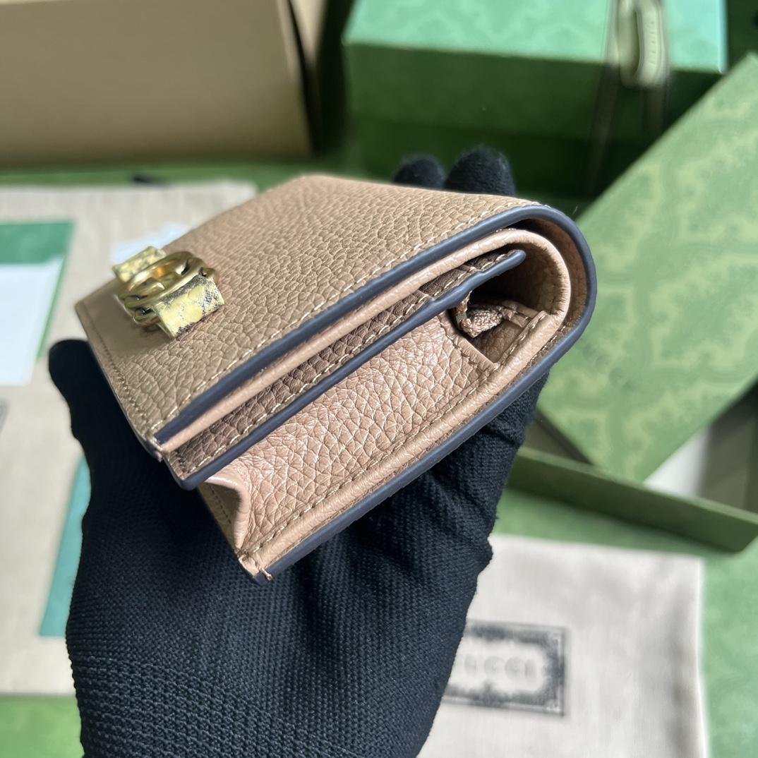 Gucci Wallet With Interlocking G Python Bow - FashionPlug