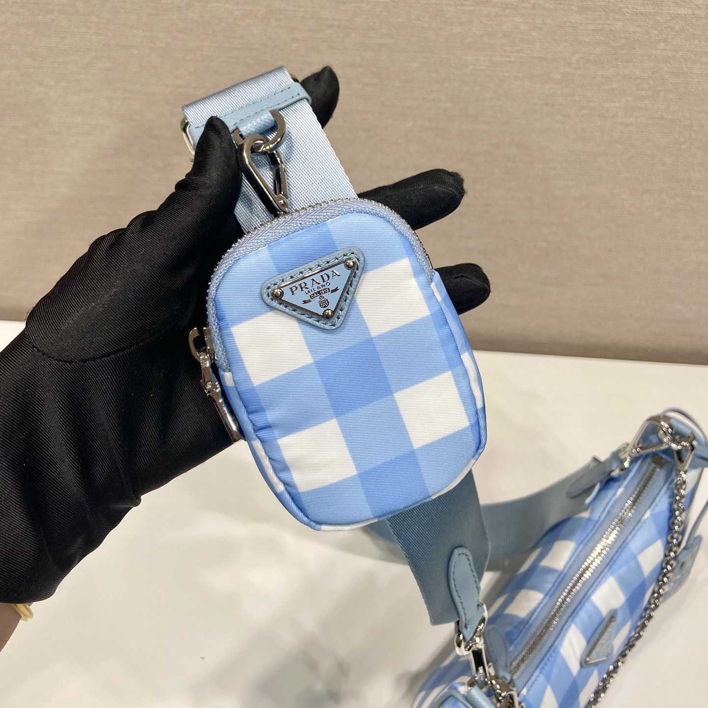 Prada Re-Edition 2005 Printed Re-Nylon Bag - FashionPlug