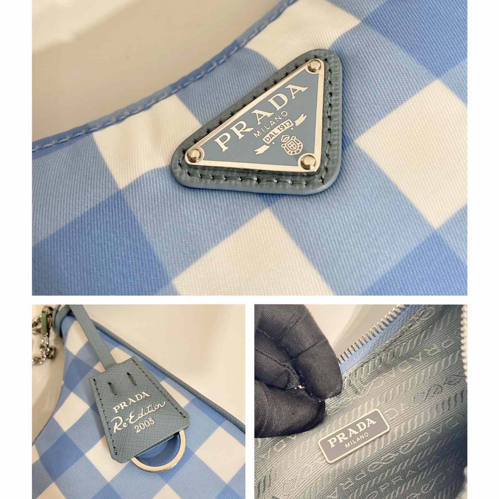 Prada Re-Edition 2005 Printed Re-Nylon Bag - FashionPlug