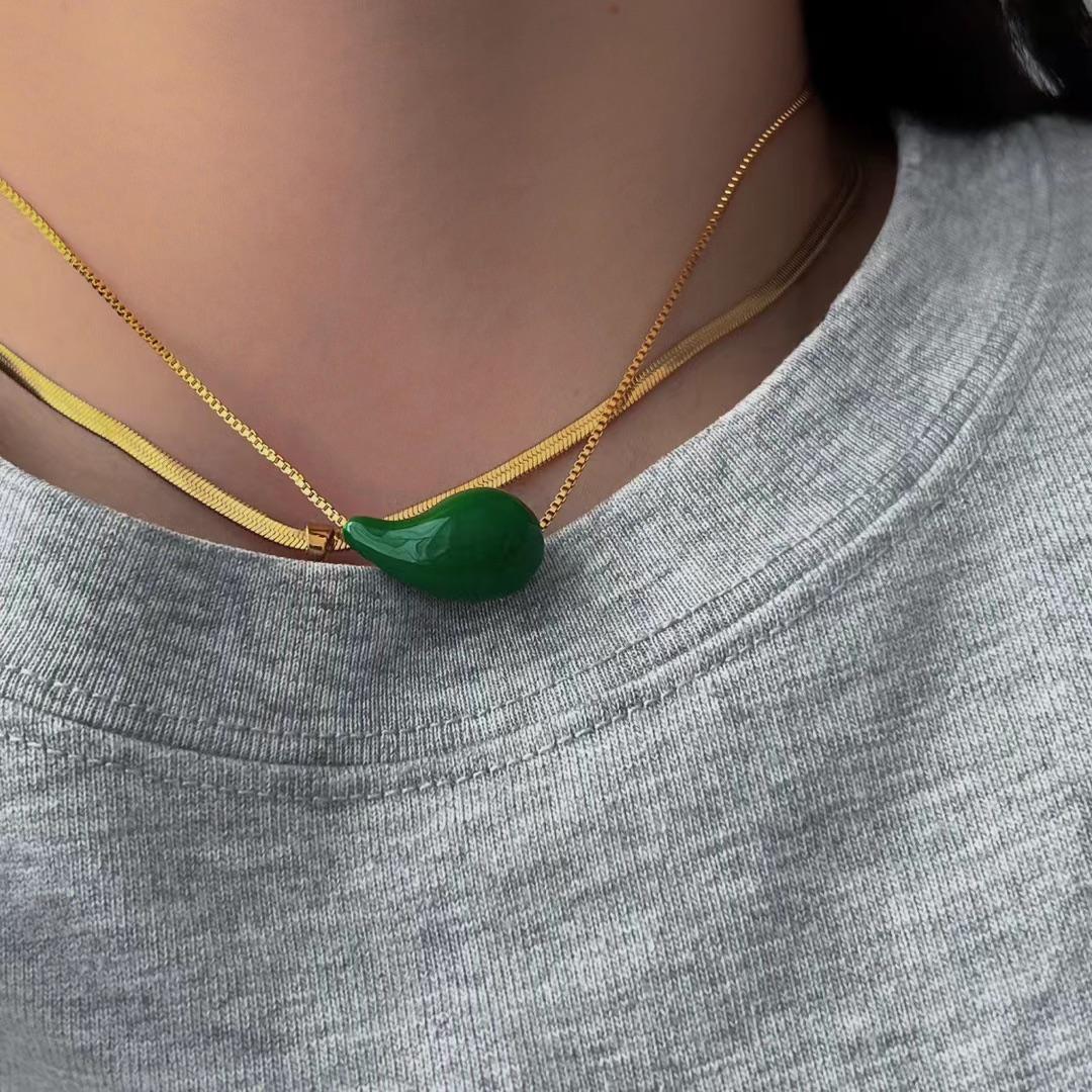 Bottega Veneta Drop Necklace - FashionPlug