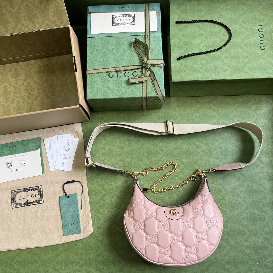 Gucci GG Matelasse Small Shoulder Bag(27x 18x 7cm) - FashionPlug