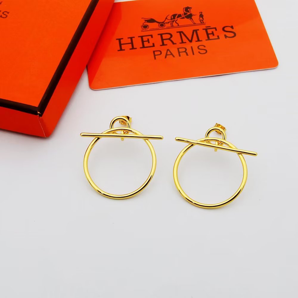 Hermes Loop Earrings, Small Model - FashionPlug