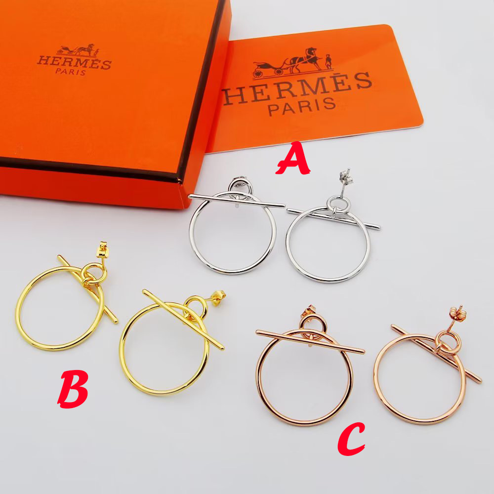 Hermes Loop Earrings, Small Model - FashionPlug
