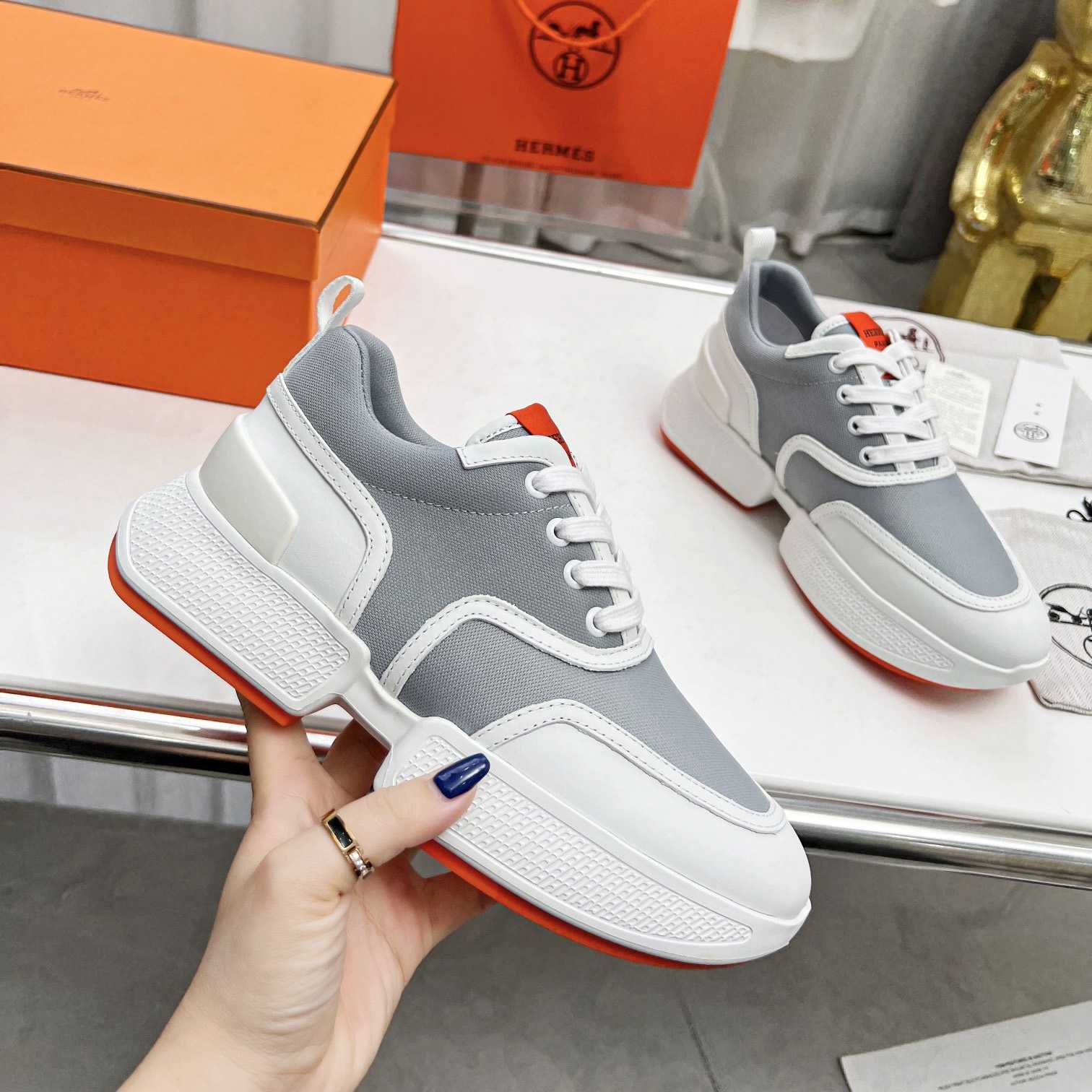 Hermes Giga Sneaker - FashionPlug