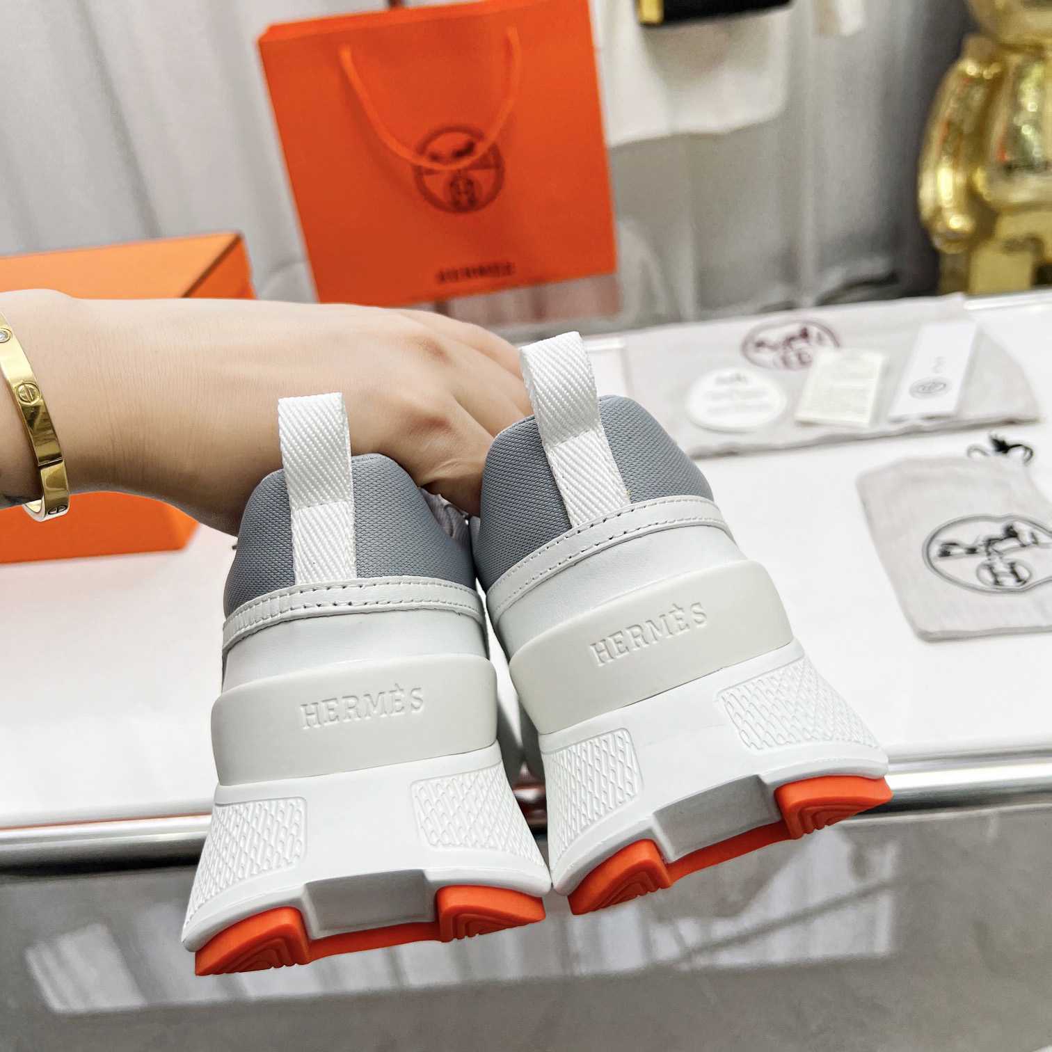 Hermes Giga Sneaker - FashionPlug