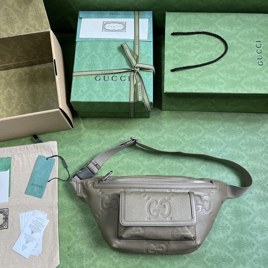 Gucci Jumbo GG Belt Bag(28x 18x 8cm) - FashionPlug