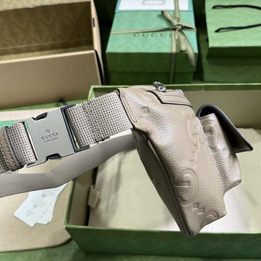 Gucci Jumbo GG Belt Bag(28x 18x 8cm) - FashionPlug