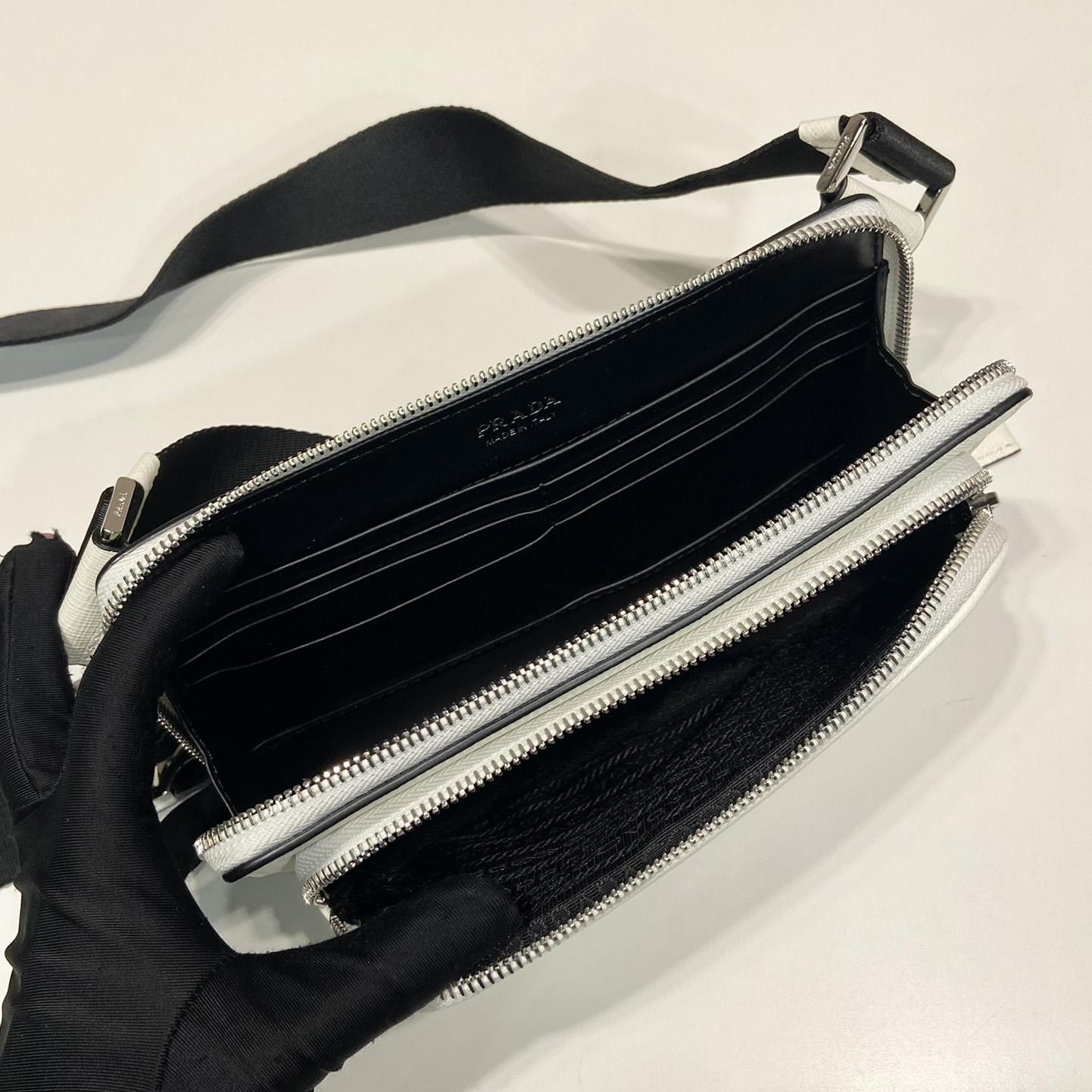 Prada Saffiano Leather Belt Bag - FashionPlug