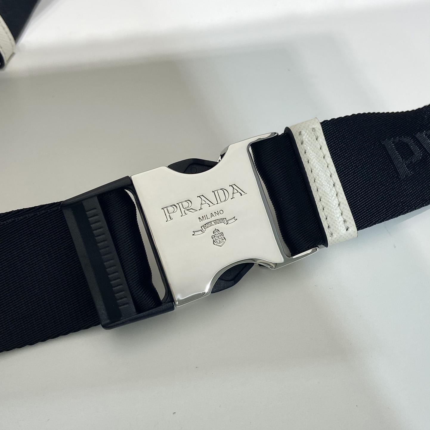 Prada Saffiano Leather Belt Bag - FashionPlug