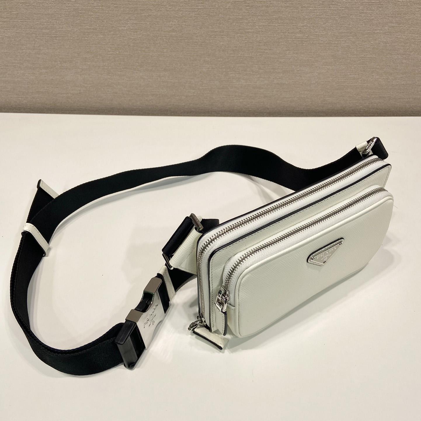 Prada Saffiano Leather Belt Bag - FashionPlug
