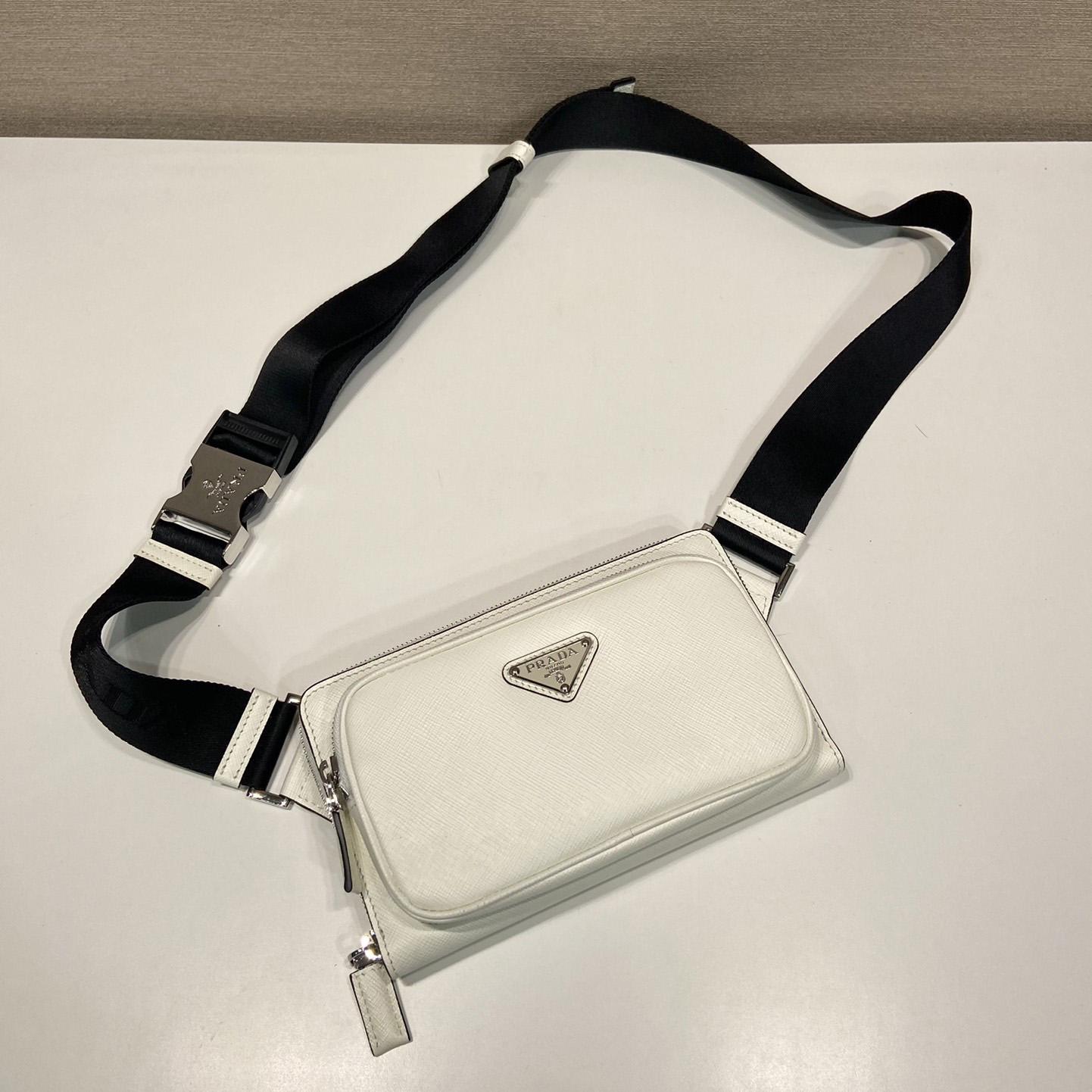 Prada Saffiano Leather Belt Bag - FashionPlug