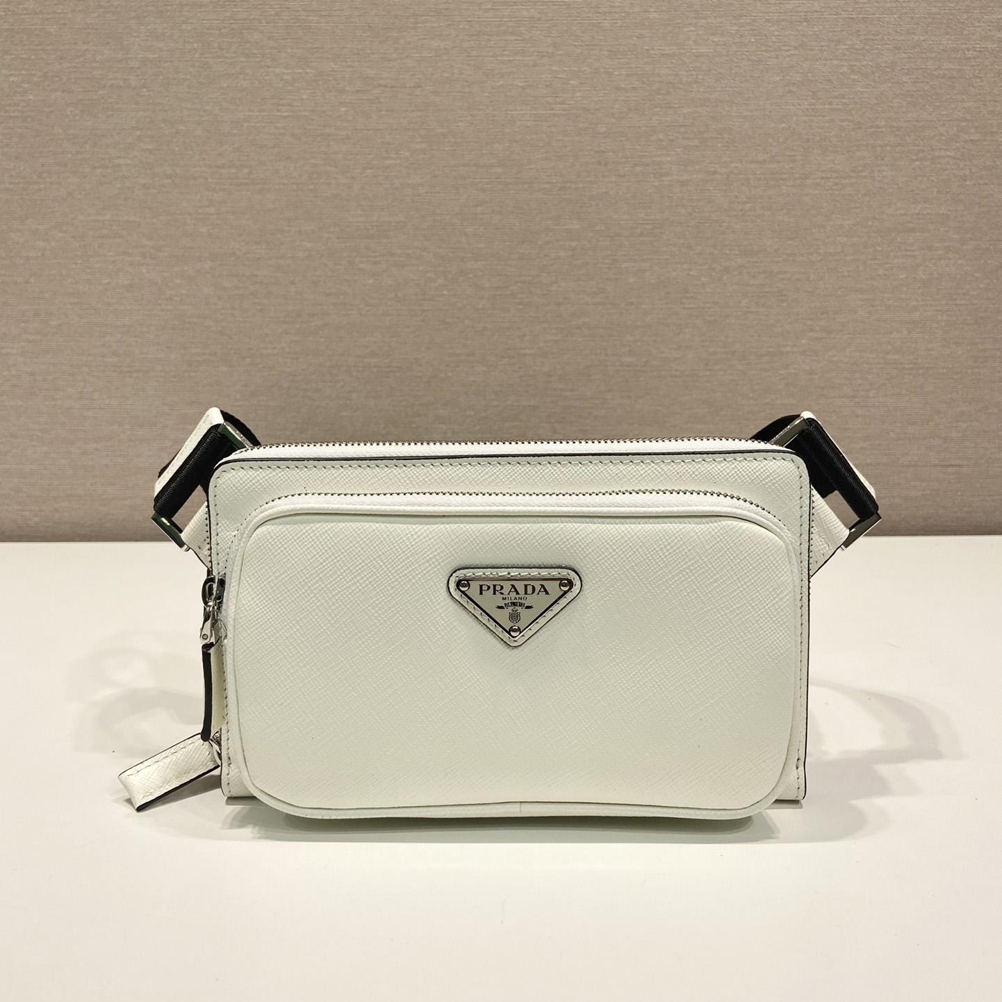 Prada Saffiano Leather Belt Bag - FashionPlug
