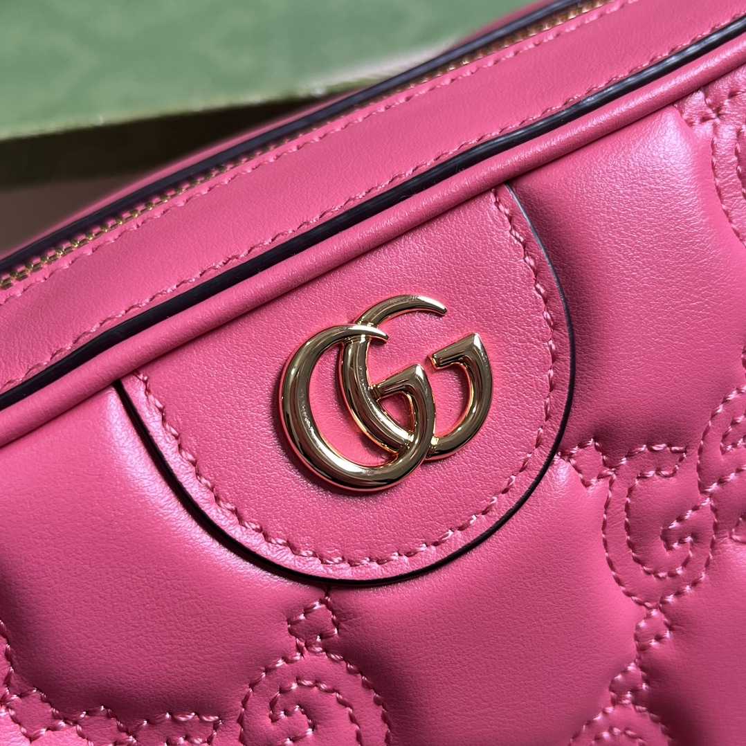 Gucci GG Matelassé Small Bag(21.5-17-7.5cm) - FashionPlug