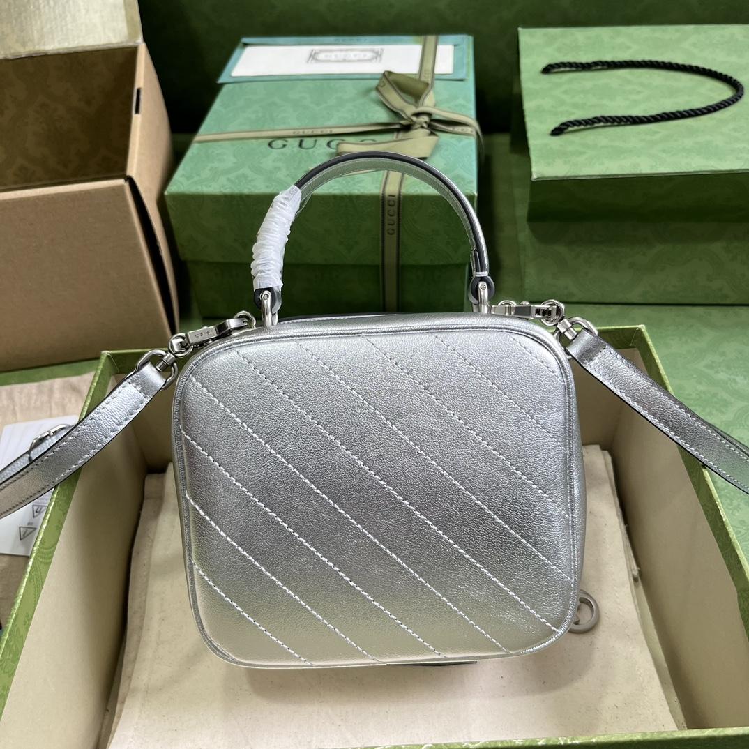 Gucci Blondie Top Handle Bag (17-15-9cm) - FashionPlug