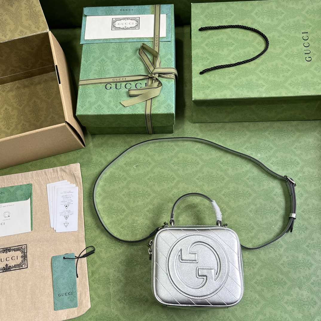 Gucci Blondie Top Handle Bag (17-15-9cm) - FashionPlug
