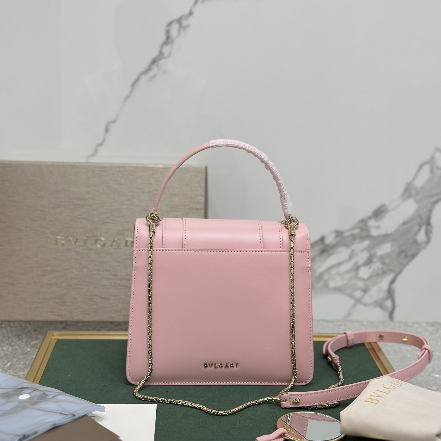 Bvlgari Serpenti Forever Top Handle - FashionPlug