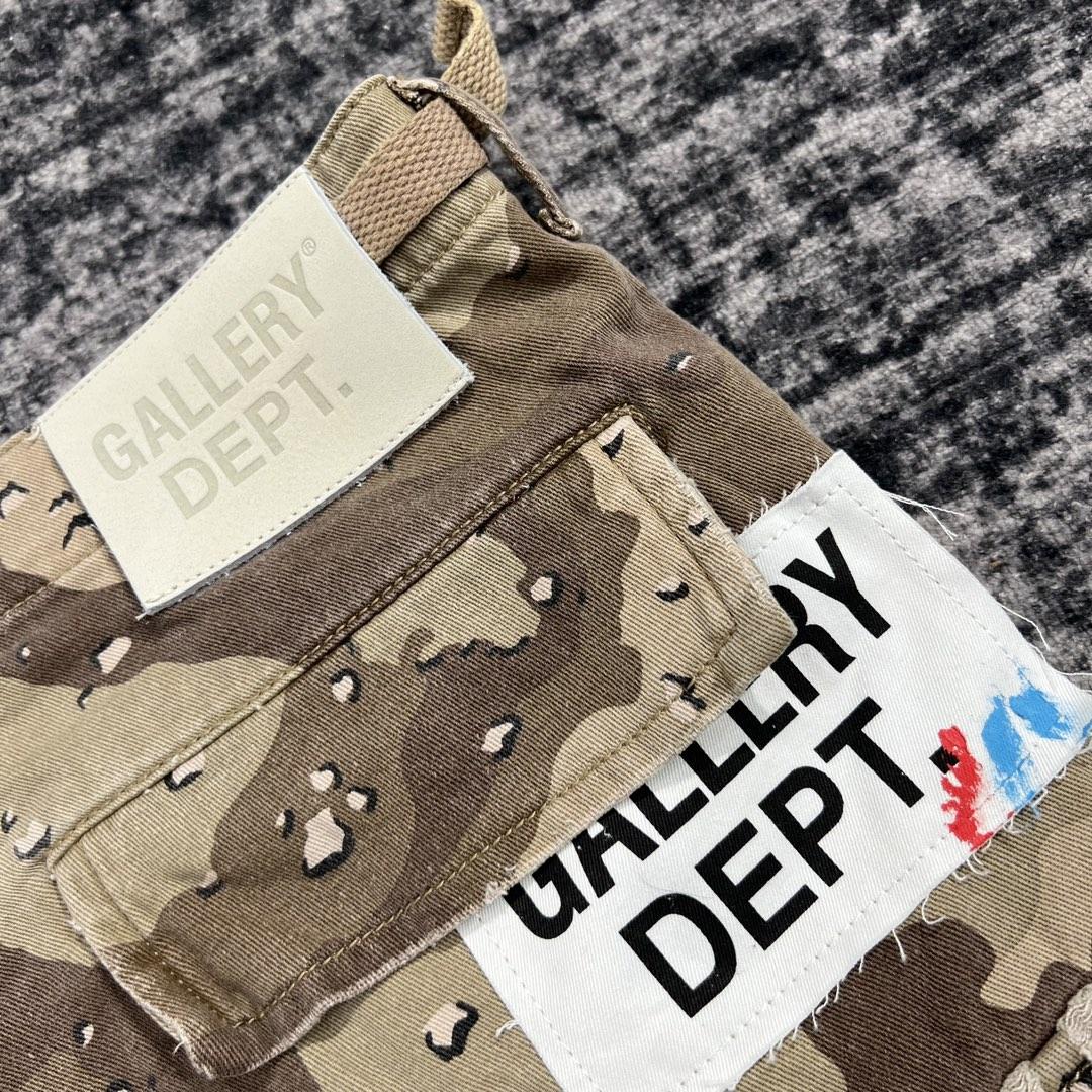 Gallery Dept G Patch Camo Cargo Shorts   630 - FashionPlug