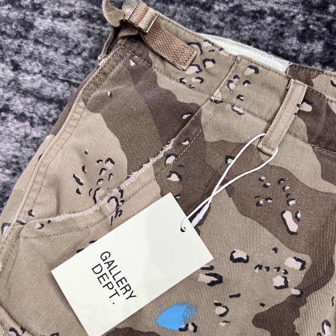 Gallery Dept G Patch Camo Cargo Shorts   630 - FashionPlug