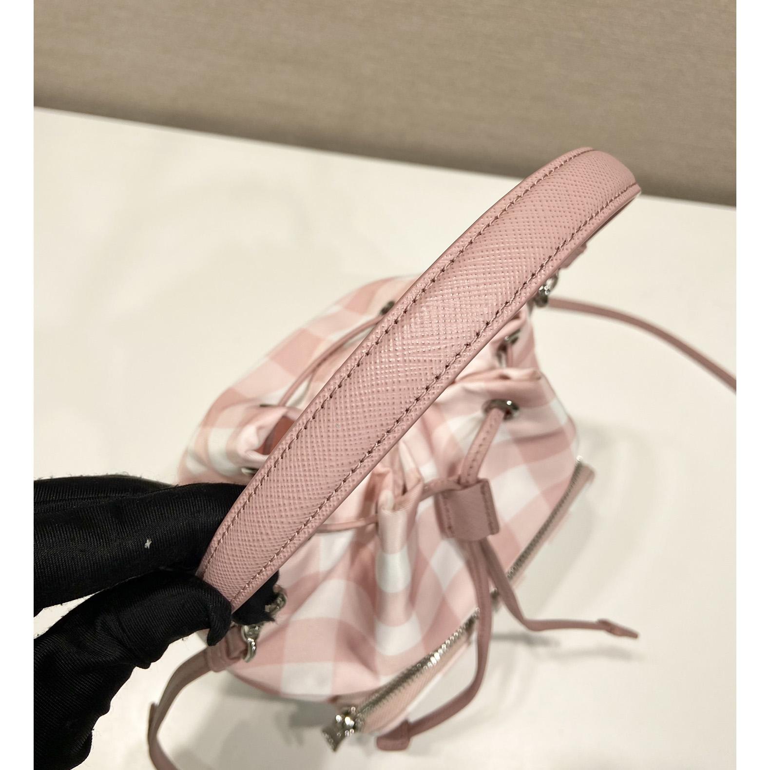 Prada Duet printed Re-Nylon bag - FashionPlug