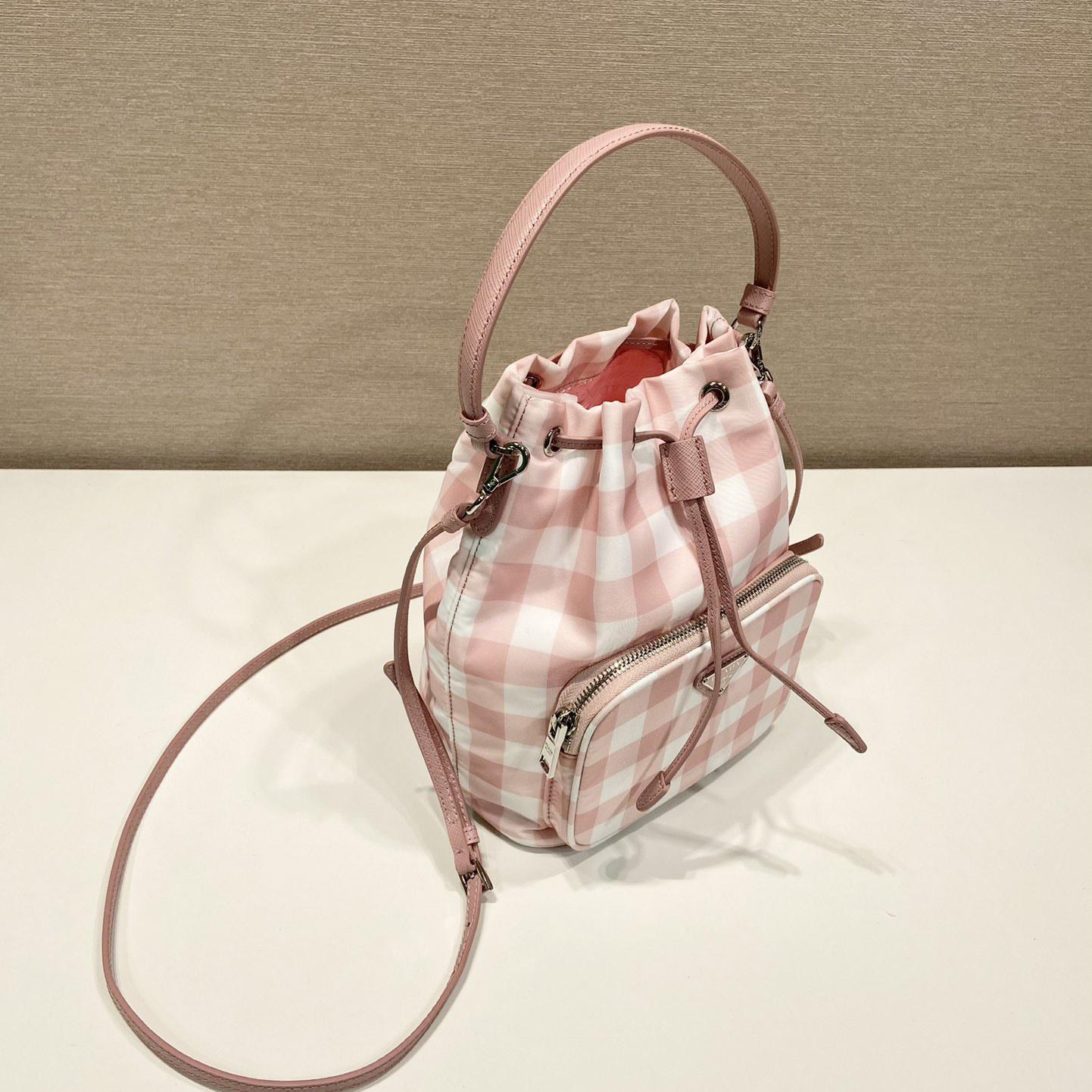 Prada Duet printed Re-Nylon bag - FashionPlug