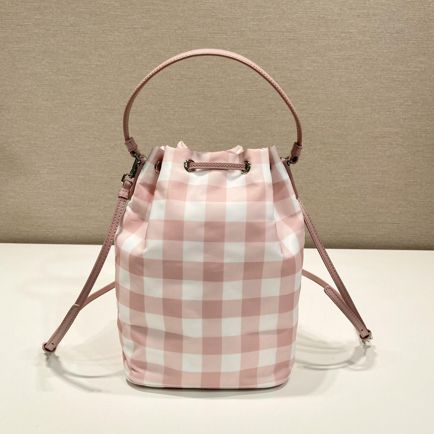 Prada Duet printed Re-Nylon bag - FashionPlug