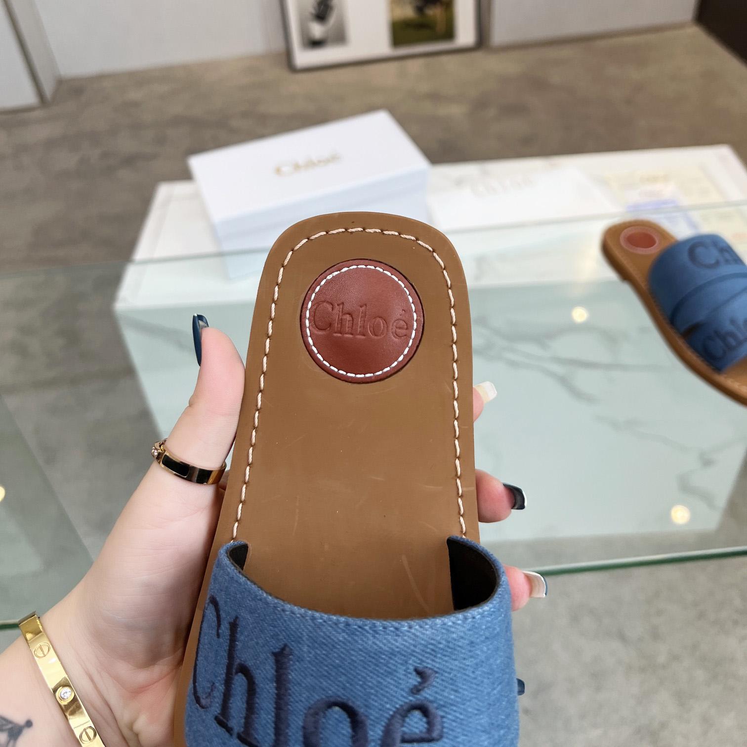 Chloe Woody Flat Mule - FashionPlug