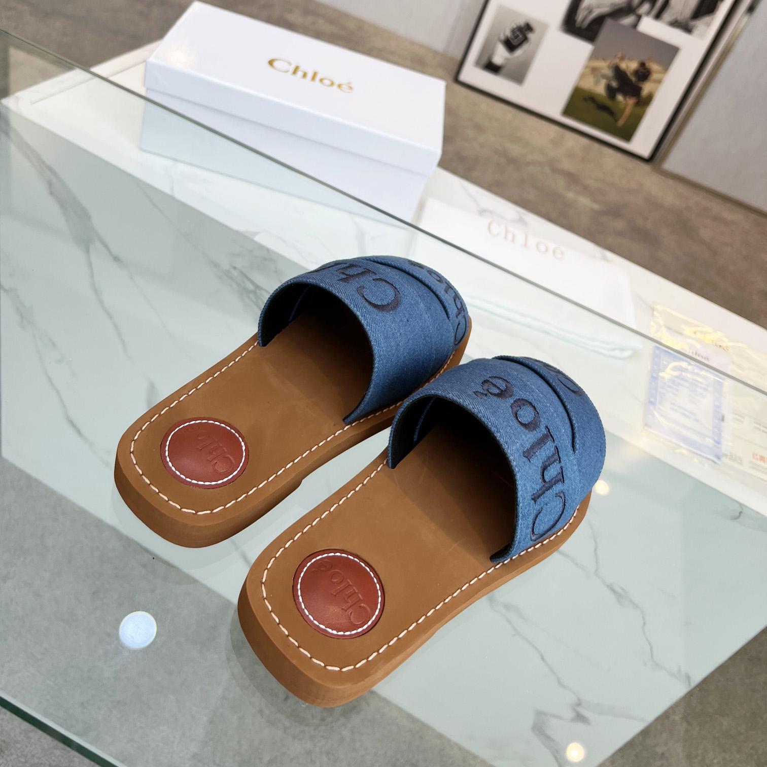 Chloe Woody Flat Mule - FashionPlug