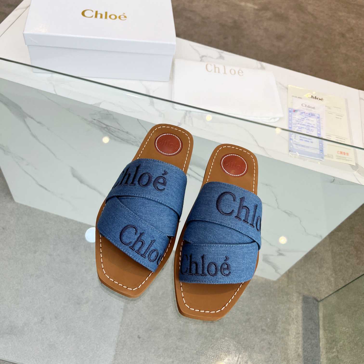 Chloe Woody Flat Mule - FashionPlug
