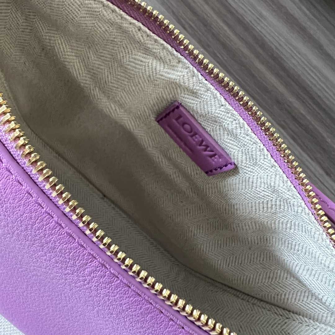 Loewe Mini Hammock Hobo Bag In Classic Calfskin - FashionPlug