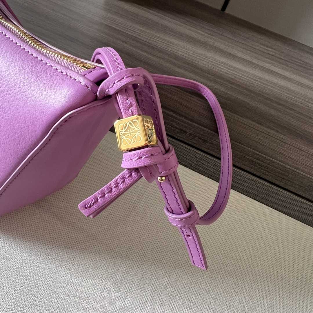 Loewe Mini Hammock Hobo Bag In Classic Calfskin - FashionPlug