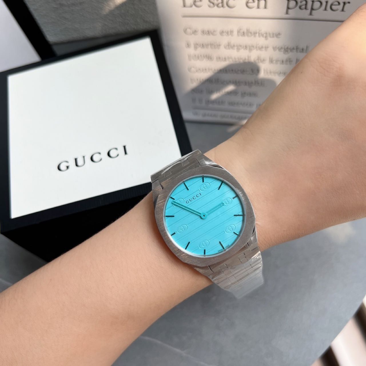 Gucci 25H Watch   38cm - FashionPlug