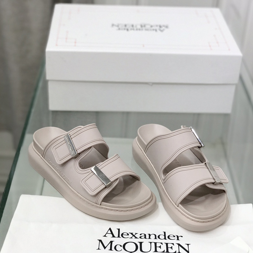 Alexander Mqueen Women's Hybrid Slide In Tea Rose - FashionPlug