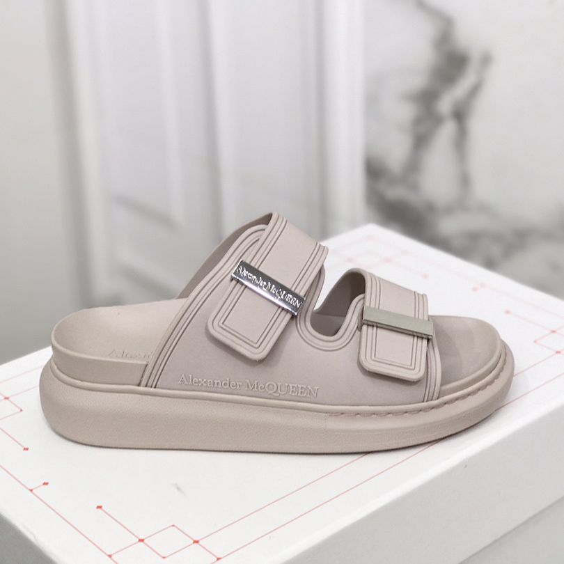 Alexander Mqueen Women's Hybrid Slide In Tea Rose - FashionPlug