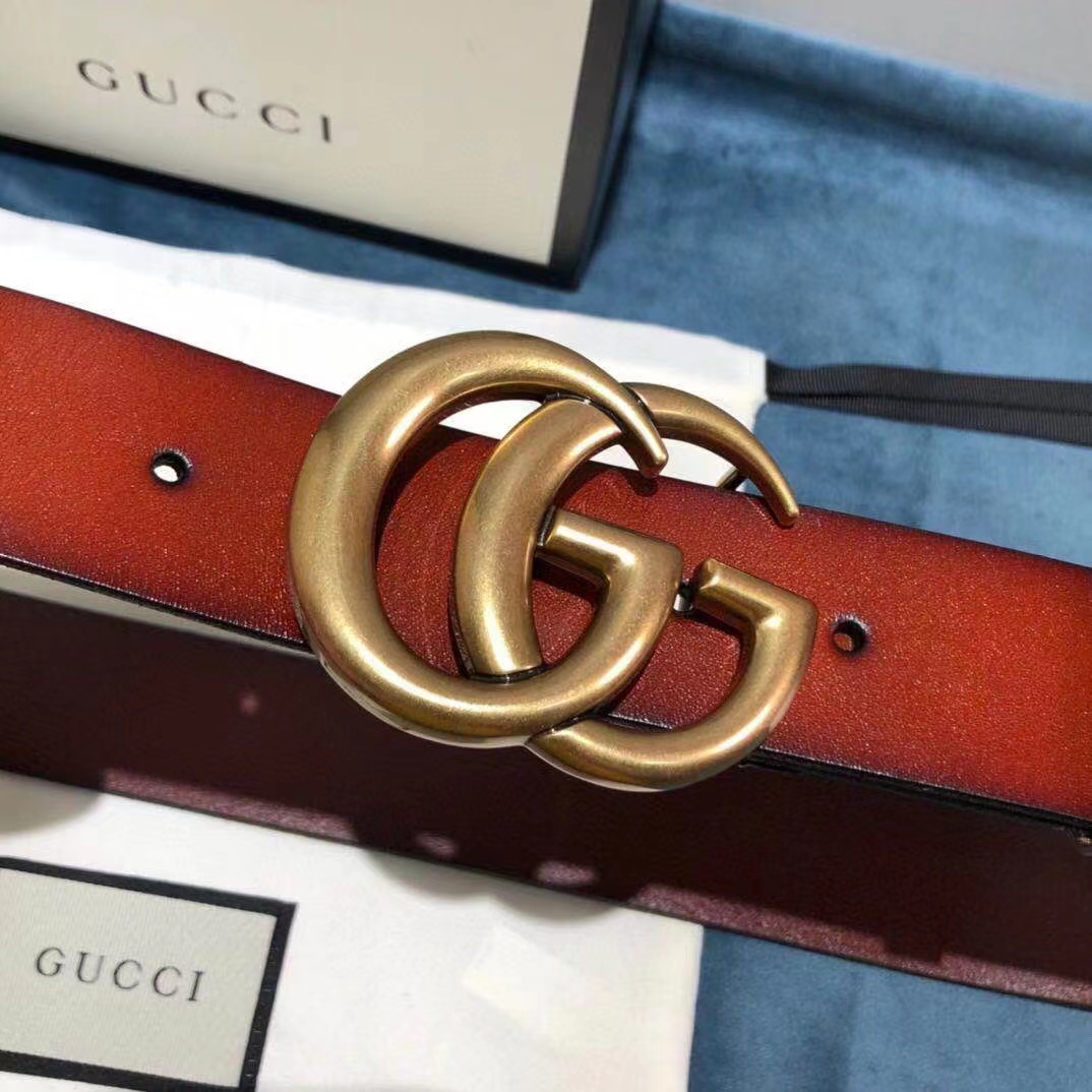Gucci Leather Belt - FashionPlug