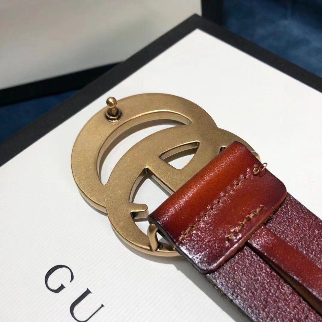 Gucci Leather Belt - FashionPlug