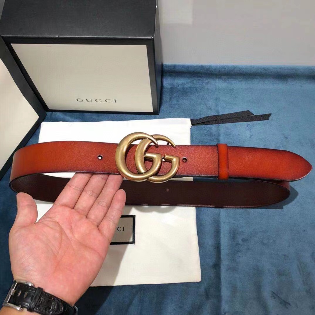 Gucci Leather Belt - FashionPlug