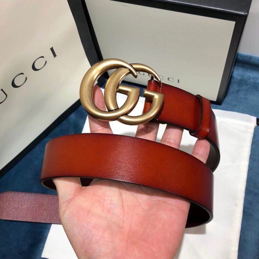 Gucci Leather Belt - FashionPlug