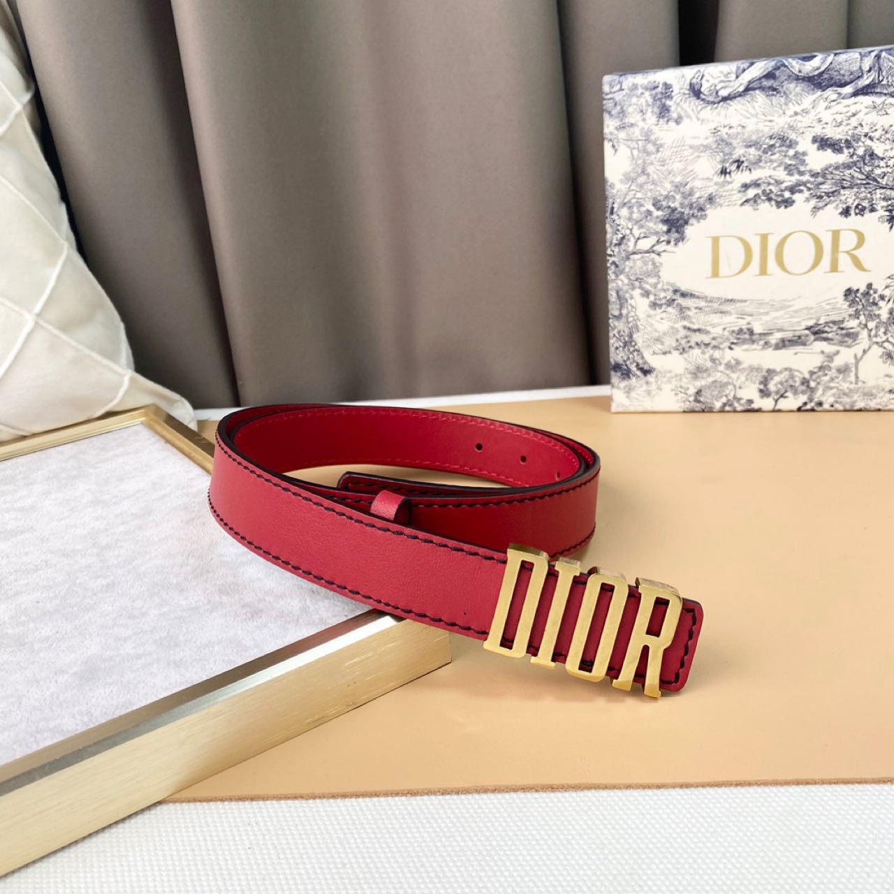 Dior D-Fence Reversible Belt  - FashionPlug