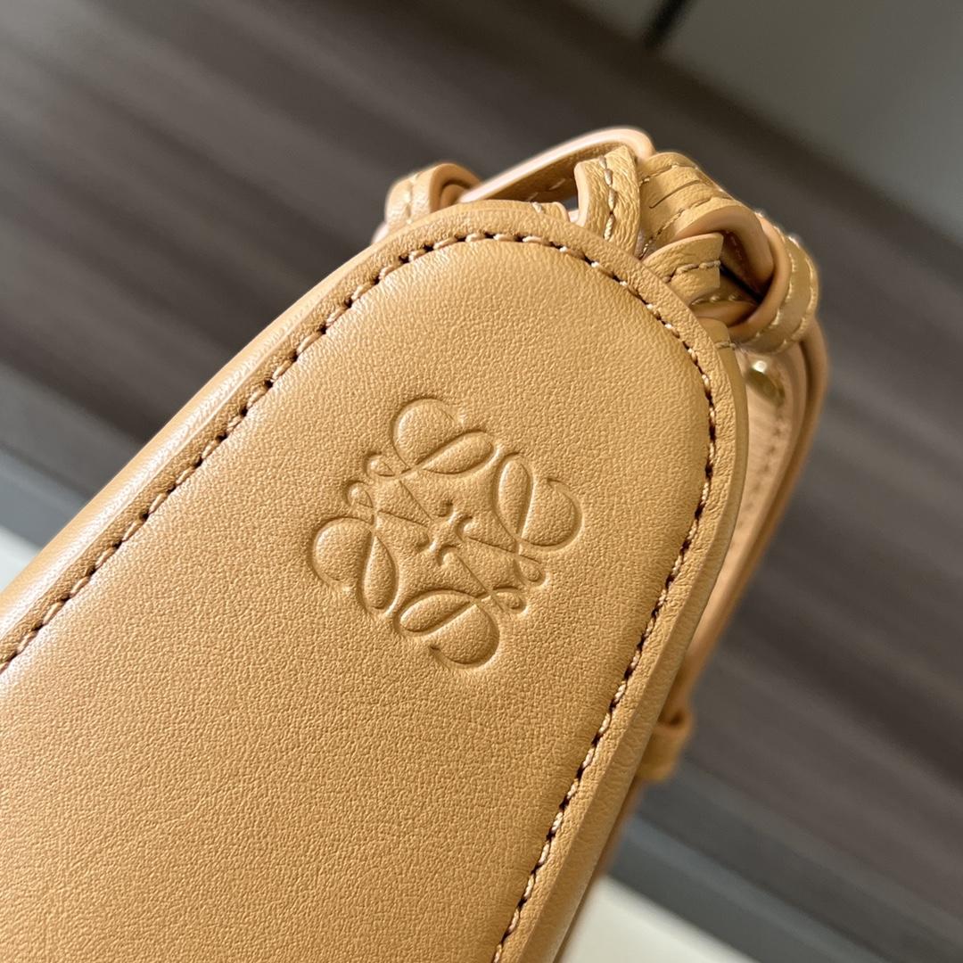Loewe Mini Hammock Hobo Bag In Classic Calfskin - FashionPlug