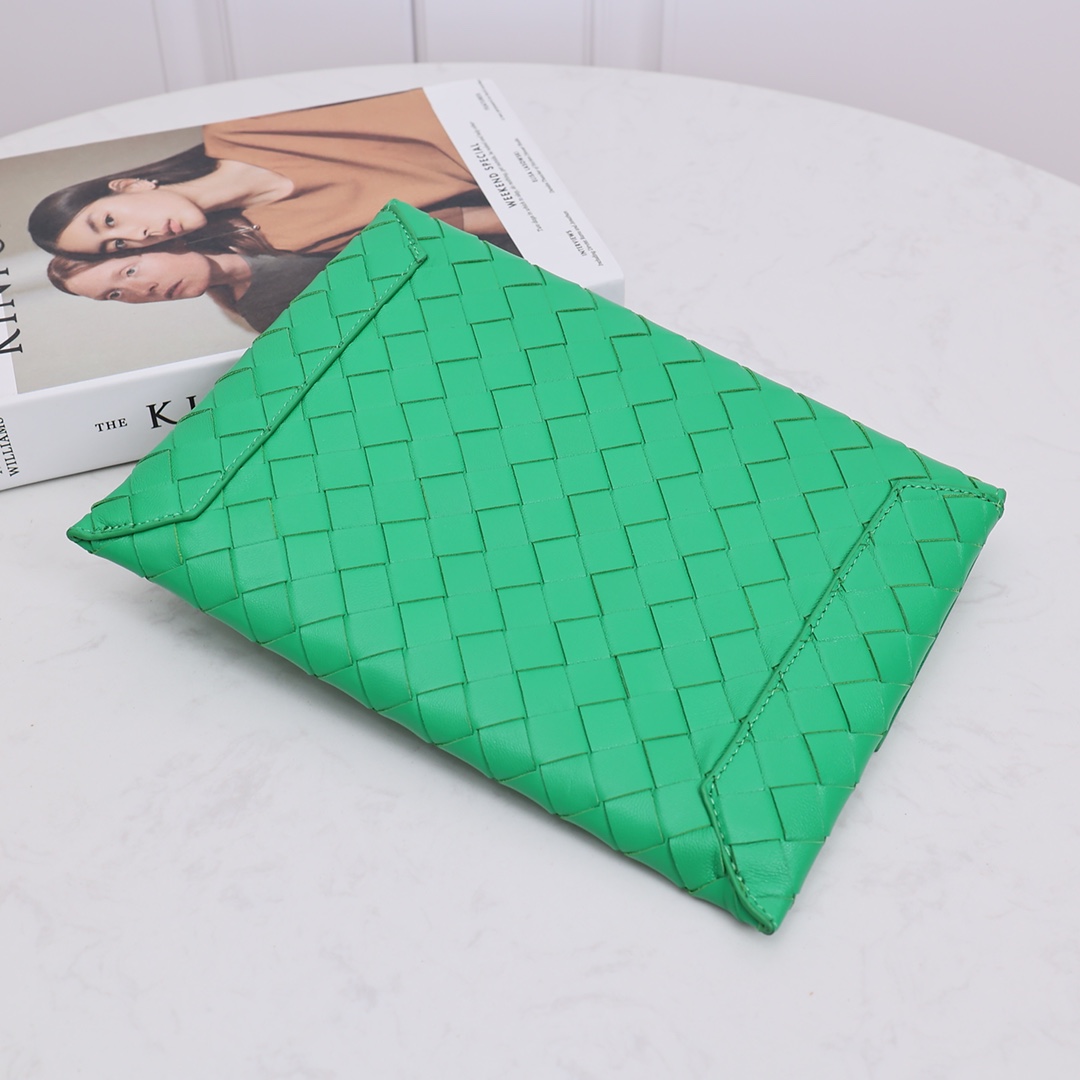Bottega Veneta Flap Pouch - FashionPlug