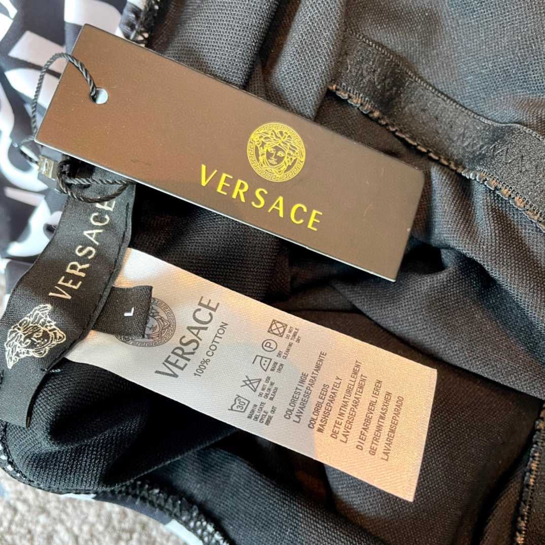 Versace Allover One-Piece Swimsuit - FashionPlug