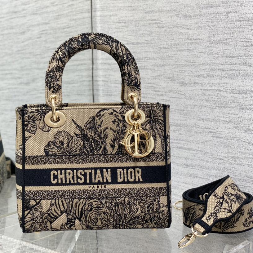Dior Medium Lady D-lite Bag - FashionPlug