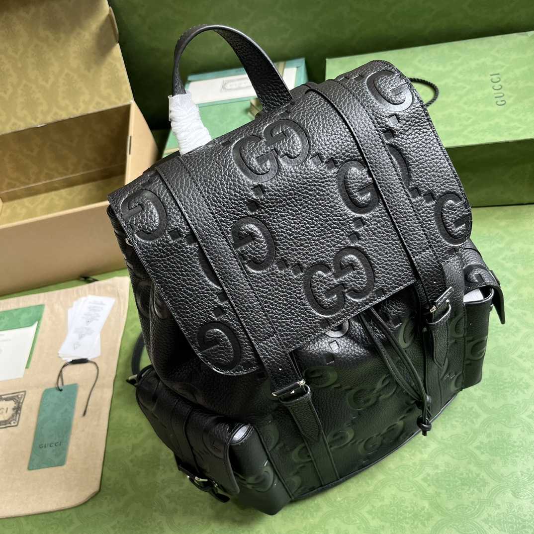 Gucci Jumbo GG Backpack(34-41-12cm) - FashionPlug